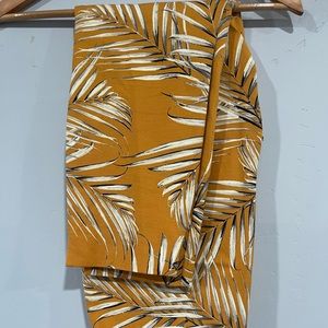 WHBM Rust Fern Crop Pants Size 12